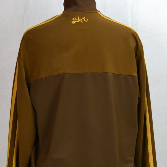 Art Deco Y2K Quicksilver Light Track Jacket size M Golf  outdoor cotton - Picture 2 of 9